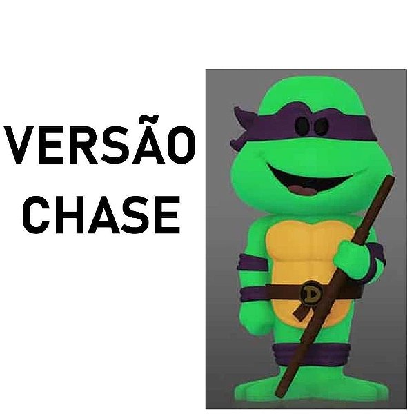 Funko Pop Funko Vinyl Soda Turtles Ninja Donatello #51755 Vinil 9,5 cm Oficial Funko
