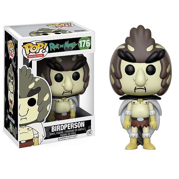 Funko Pop Rick - Morty Birdperson #176 Vinil 9,5 Cm Oficial Funko Vinil 9,5 cm Oficial Funko