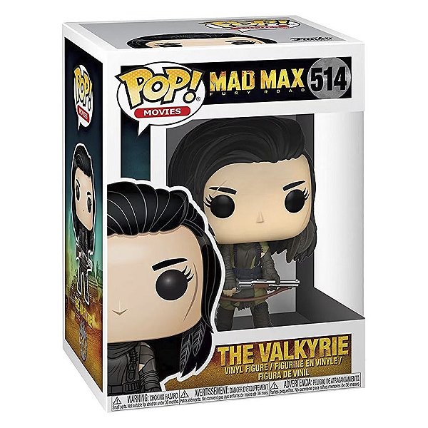Funko Pop Mad Max - The Valkyrie #514 Vinil 9,5 Cm Oficial Funko Vinil 9,5 cm Oficial Funko