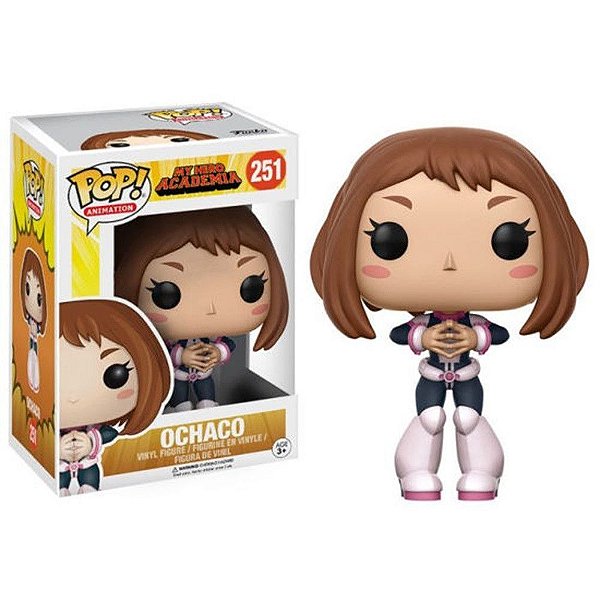 Funko Pop My Hero - Academia Ochaco #251 Vinil 9,5 Cm Oficial Funko Vinil 9,5 cm Oficial Funko