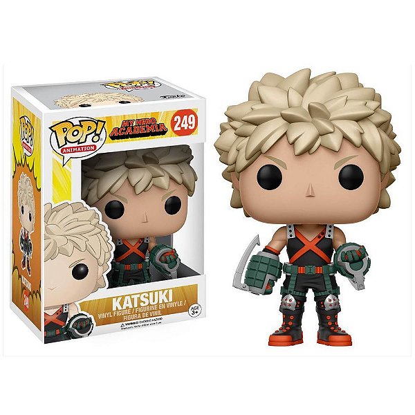 Funko Pop My Hero - Academia Katsuki #249 Vinil 9,5 Cm Oficial Funko Vinil 9,5 cm Oficial Funko