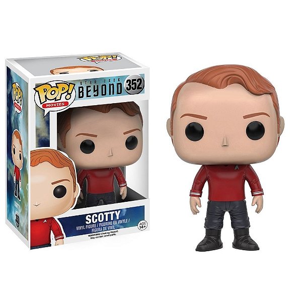 Funko Pop Star Trek - Beyond Scotty #352 Vinil 9,5 cm Oficial Funko