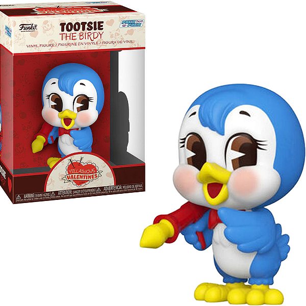 Funko Pop Funko Vinyl Paka Paka Tootsie Birdy Villanous Valentines #59531 Vinil 9,5 cm Oficial Funko