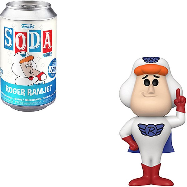 Funko Pop Funko Vinyl Soda Roger Ramjet #58731 Vinil 9,5 cm Oficial Funko