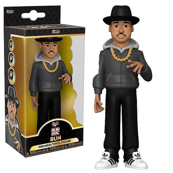 Funko Pop Gold 30Cm 5 Rocks Run Dmc Run #59526 Vinil 30Cm Edição Premium Funko Vinil 9,5 cm Ofici...