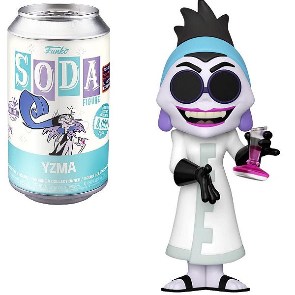 Funko Pop Funko Vinyl Soda Disney Yzma Wdc 2022 #64389 Vinil 9,5 cm Oficial Funko
