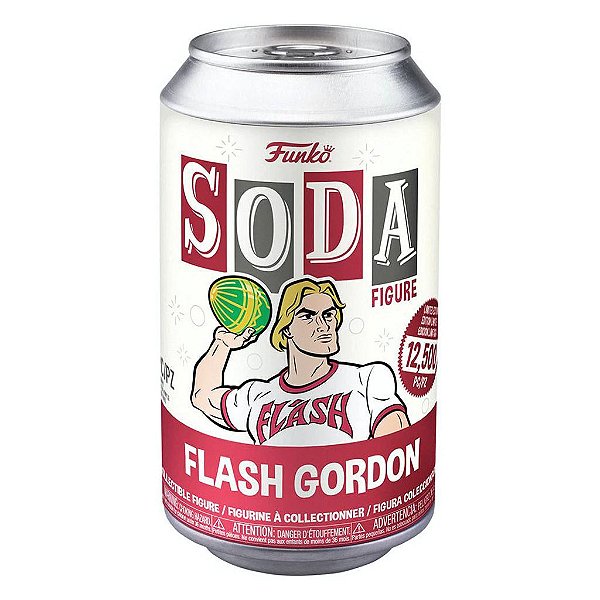 Funko Pop Funko Vinyl Soda Flash Gordon Flash Gordon #63898 Vinil 9,5 cm Oficial Funko