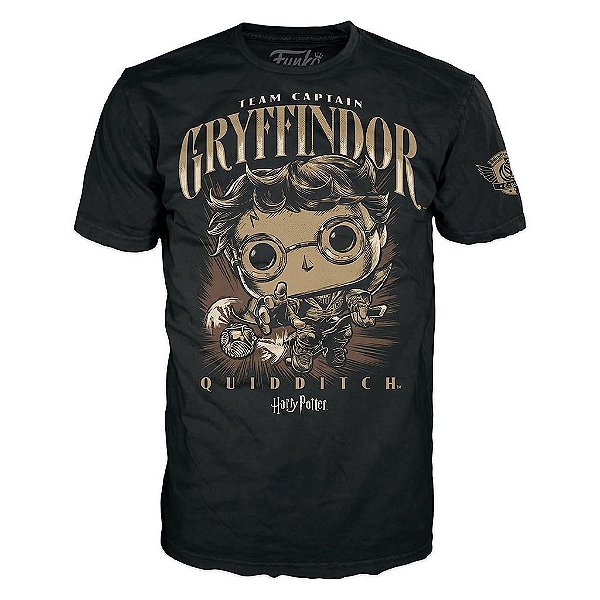 Camiseta Funko Tees Harry Potter Quidditch Xs Tamanho XS Algodão Oficial Funko
