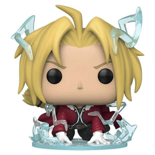 Funko Pop Chase Fullmetal Alchemist Brotherhood Edward Elric #1176 Variante Rara 1 em 6 Vinil 9,5cm