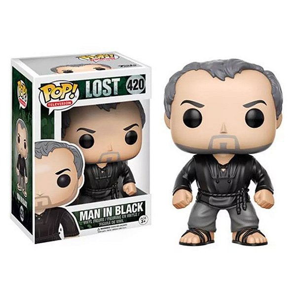 Funko Pop Lost Man - In Black #420 Vinil 9,5 Cm Oficial Funko Vinil 9,5 cm Oficial Funko