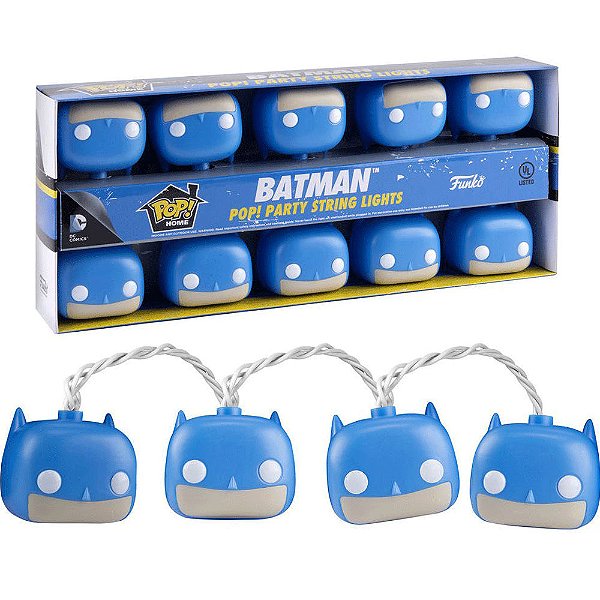 Funko Pop Ligts.Dc - Batman Vinil 9,5 cm Oficial Funko