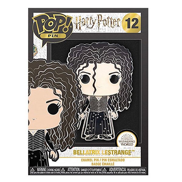 Funko Pop Pins.Harry - Potter Bellatrix #37490 Vinil 9,5 Cm Oficial Funko Vinil 9,5 cm Oficial Funko