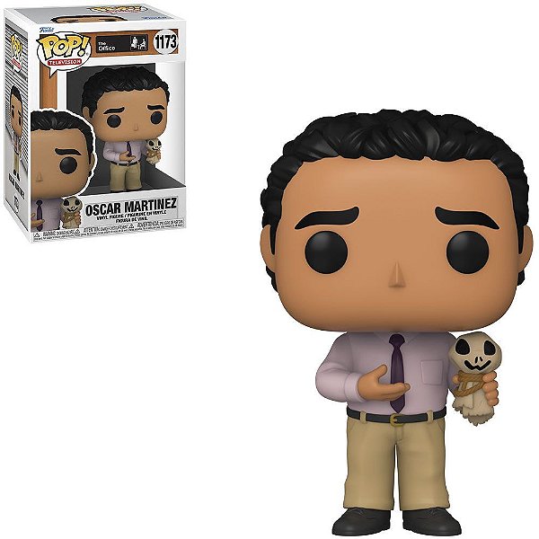 Funko Pop The Office Oscar Martinez - W/Ankle Attacments #1173 Vinil 9,5 Cm Oficial Funko Vinil 9...