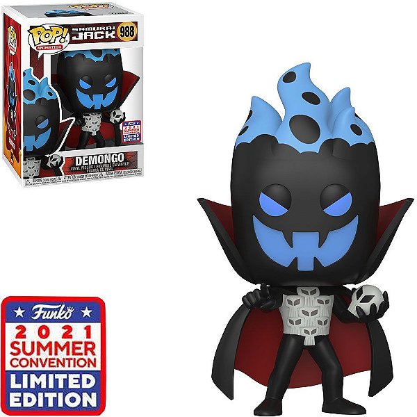 Funko Pop Samurai - Jack Demongo #988 Vinil 9,5 Cm Oficial Funko Vinil 9,5 cm Oficial Funko