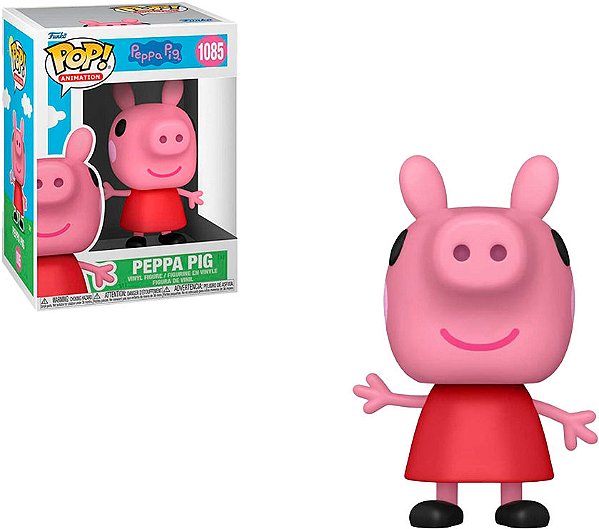 Funko Pop Peppa Pig - Peppa Pig #1085 Vinil 9,5 Cm Oficial Funko Vinil 9,5 cm Oficial Funko