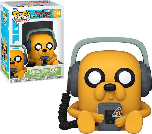 Funko Pop Adventure Time Jake - The Dog #1074 Vinil 9,5 Cm Oficial Funko Vinil 9,5 cm Oficial Funko