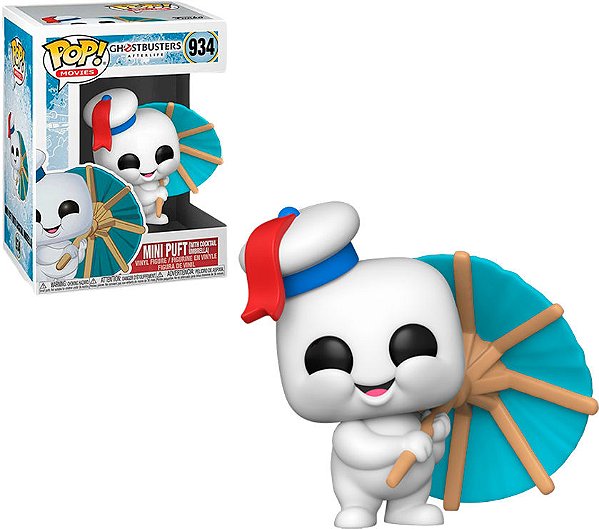 Funko Pop Ghostbusters Afterlife Mini - Puft W/Cocktail #934 Vinil 9,5 Cm Oficial Funko Vinil 9,5...