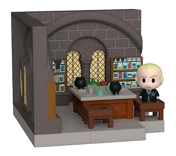 Funko Pop Harry Potter Anniversary Mini Moments - Draco Malfoi #57362 Vinil 9,5 Cm Oficial Funko ...