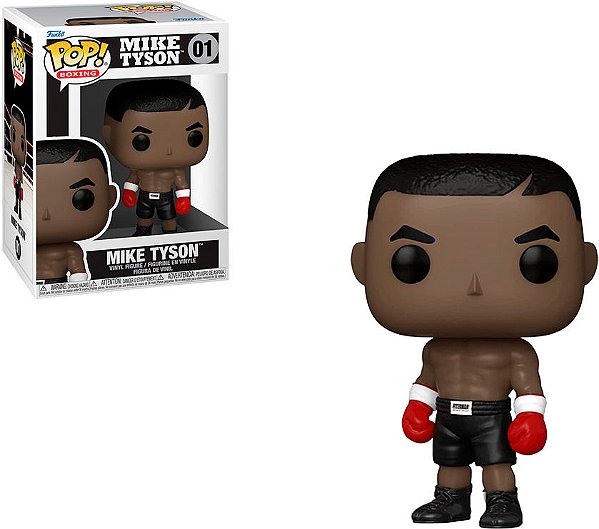 Funko Pop Boxing Mike Tyson - Mile Tyson #01 Vinil 9,5 Cm Oficial Funko Vinil 9,5 cm Oficial Funko