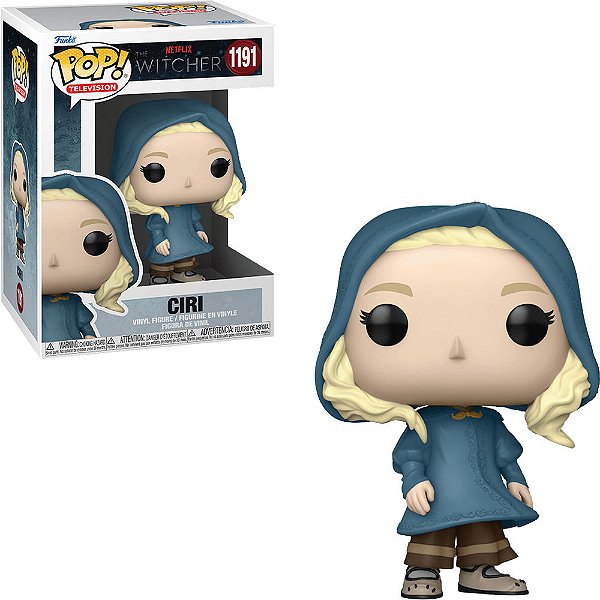 Funko Pop The - Witcher Ciri #1191 Vinil 9,5 Cm Oficial Funko Vinil 9,5 cm Oficial Funko