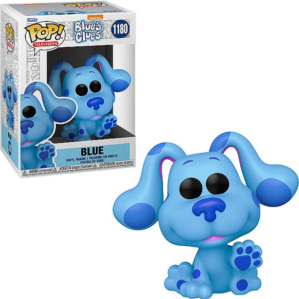 Funko Pop Blues - Clues Blue #1180 Vinil 9,5 Cm Oficial Funko Vinil 9,5 cm Oficial Funko