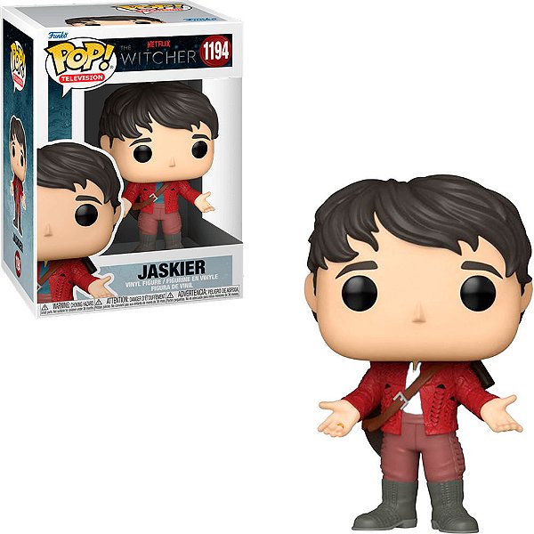 Funko Pop The - Witcher Jaskier #1194 Vinil 9,5 Cm Oficial Funko Vinil 9,5 cm Oficial Funko