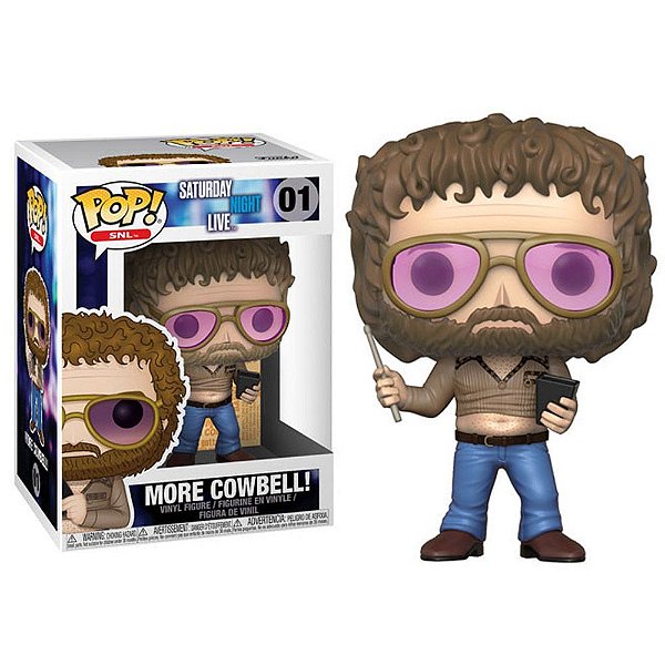 Funko Pop Saturday Night Live - More Combell #01 Vinil 9,5 Cm Oficial Funko Vinil 9,5 cm Oficial ...