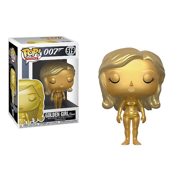 Funko Pop James Bond.007 - Golden Girl #519 Vinil 9,5 Cm Oficial Funko Vinil 9,5 cm Oficial Funko