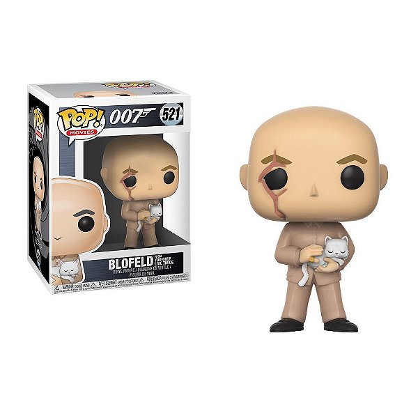 Funko Pop James - Bond.007 Blofeld #521 Vinil 9,5 Cm Oficial Funko Vinil 9,5 cm Oficial Funko