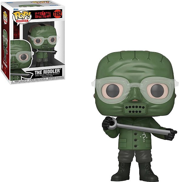 Funko Pop The Batman - The Riddler #1192 Vinil 9,5 cm Oficial Funko