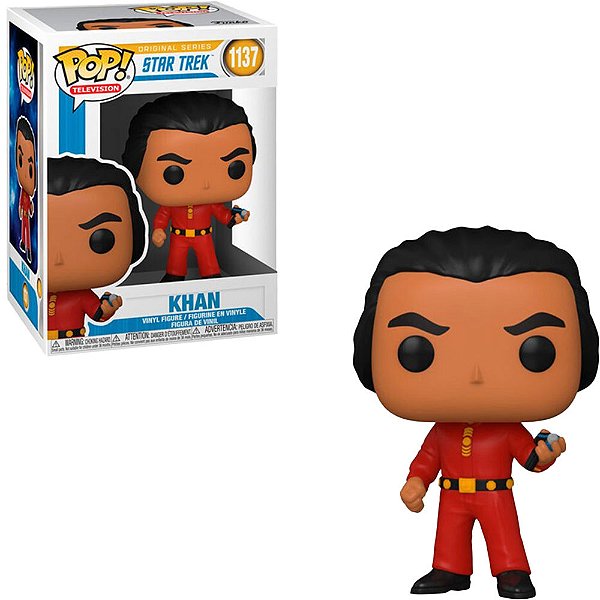 Funko Pop Star Trek Original - Serie Khan #1137 Vinil 9,5 Cm Oficial Funko Vinil 9,5 cm Oficial F...