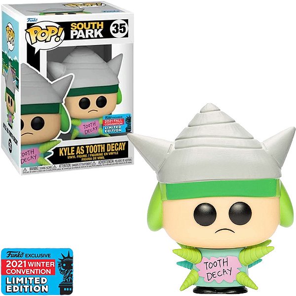 Funko Pop South Park Stick Of Truth Kyle As - Tooth Decay #35 Vinil 9,5 Cm Oficial Funko Vinil 9,...