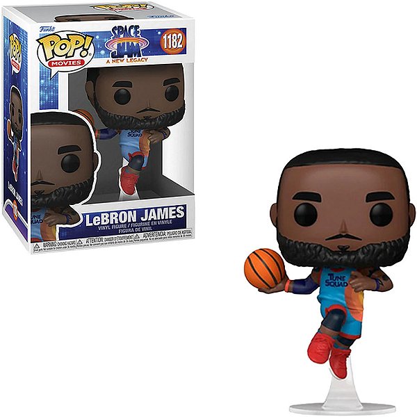 Funko Pop Space Jam Legacy Lebron - James Leaping #1182 Vinil 9,5 Cm Oficial Funko Vinil 9,5 cm O...