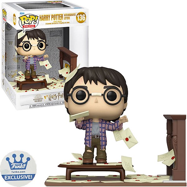 Funko Pop Harry Potter Anniversary Harry - Hogwarts Letters #136 Vinil 9,5 Cm Oficial Funko Vinil...