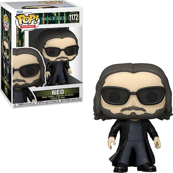 Funko Pop The Matrix - Resurrections Neo #1172 Vinil 9,5 Cm Oficial Funko Vinil 9,5 cm Oficial Funko