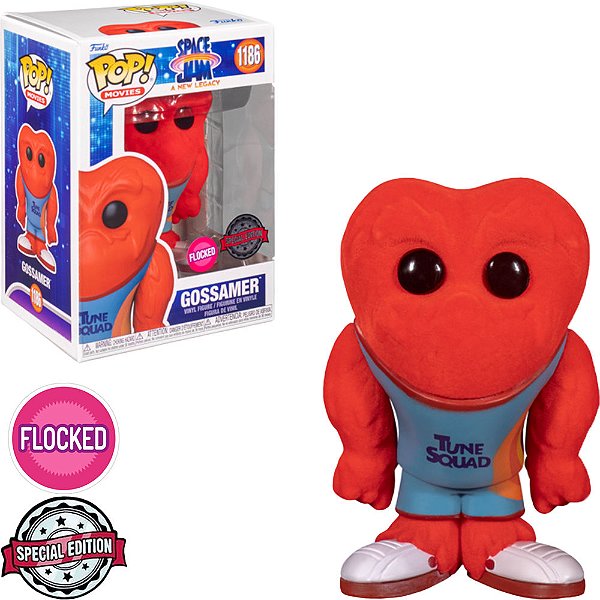 Funko Pop Space Jam Legacy - Gossamer Flocked #1186 Vinil 9,5 Cm Oficial Funko Vinil 9,5 cm Ofici...