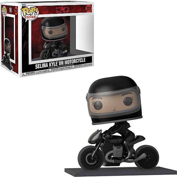Funko Pop The Batman Selina - On Motorcycle #281 Vinil 9,5 Cm Oficial Funko Vinil 9,5 cm Oficial ...