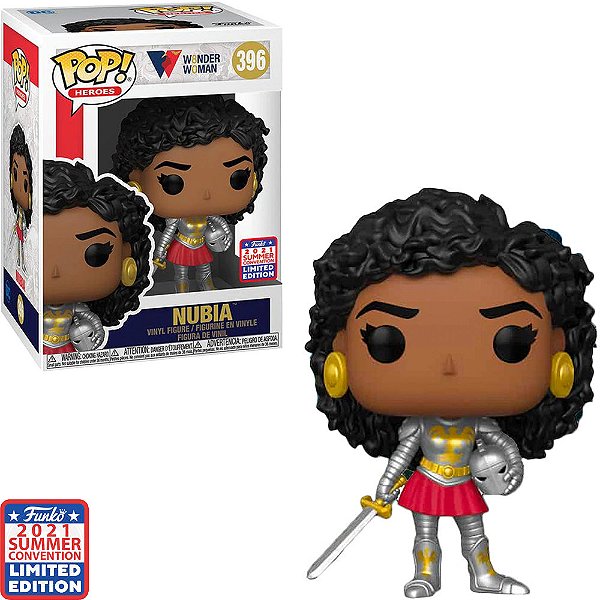 Funko Pop Heroes Wonder Woman - 80Th Nubia #396 Vinil 9,5 Cm Oficial Funko Vinil 9,5 cm Oficial F...