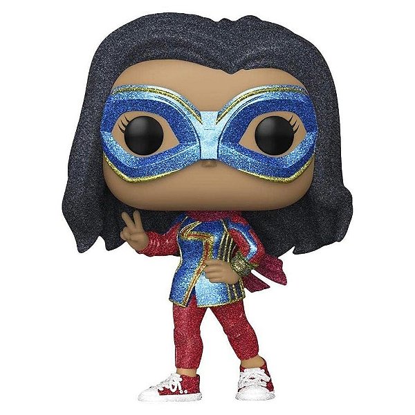 Funko Pop Marvel Ms Marvel - Ms.Marvel Diamond #1077 Vinil 9,5 Cm Oficial Funko Vinil 9,5 cm Ofic...