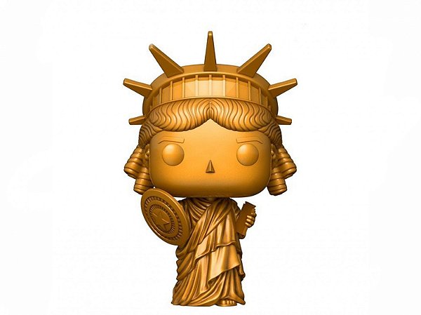 Funko Pop Marvel Spider-Man No Way Home - Statue Liberty #1123 Vinil 9,5 Cm Oficial Funko Vinil 9...