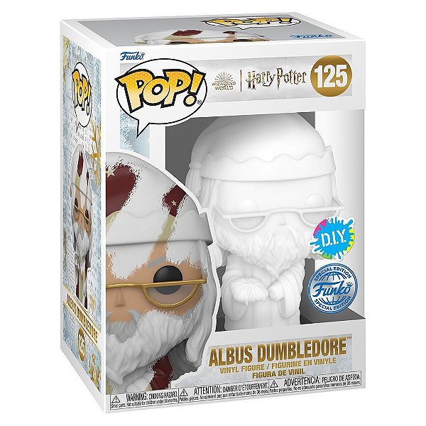 Funko Pop Harry Potter Holiday Albus - Dumbledore D.I.Y. #125 Vinil 9,5 Cm Oficial Funko Vinil 9,...