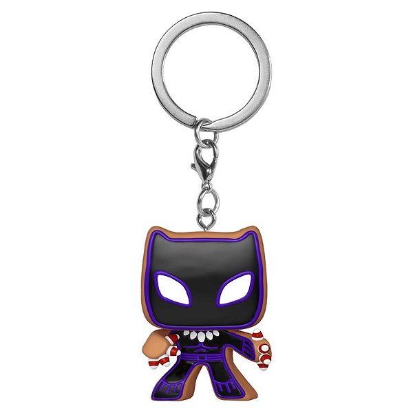 Funko Pop Keychain Marvel Holiday - Black Panther #57968 Vinil 9,5 Cm Oficial Funko Vinil 9,5 cm ...