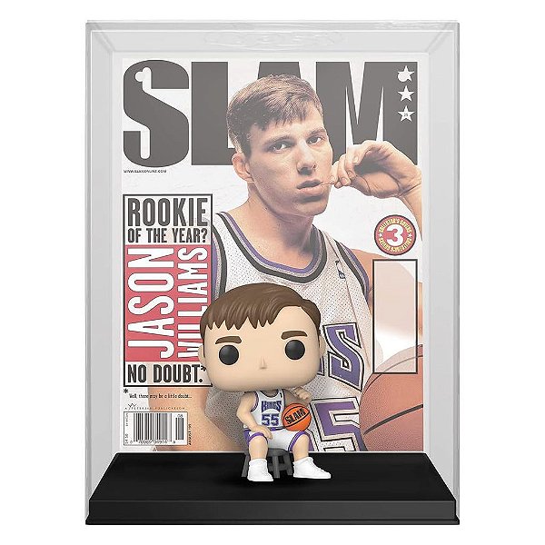 Funko Pop Nba Cover - Slamjason Williams #06 Vinil 9,5 cm Oficial Funko