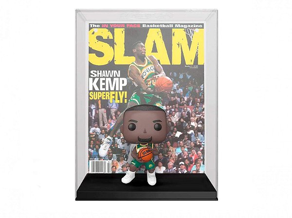 Funko Pop Nba Cover Slam - Shawn Kemp #07 Vinil 9,5 cm Oficial Funko