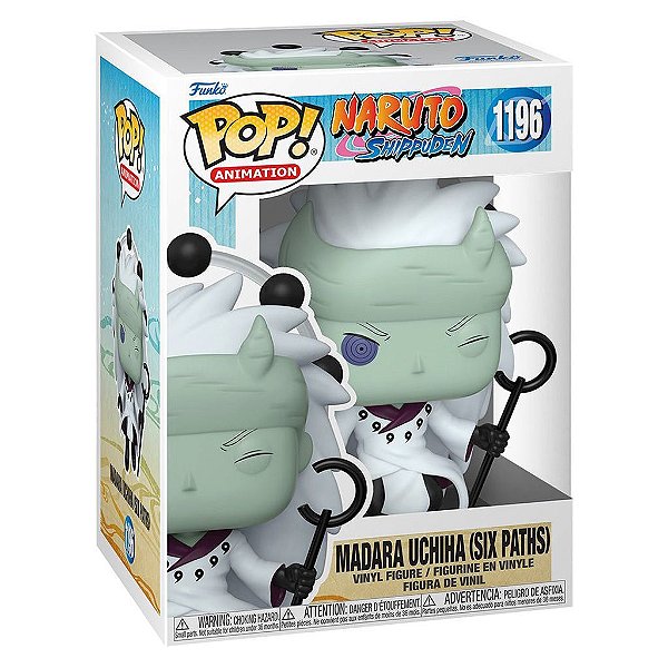 Funko Pop Naruto Madara Uchiha - Six Paths #1196 Vinil 9,5 Cm Oficial Funko Vinil 9,5 cm Oficial ...