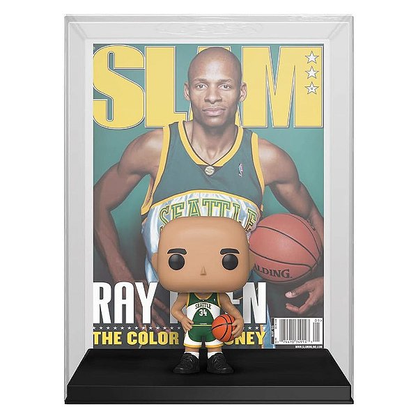 Funko Pop Nba Cover Slam - Ray Allen #04 Vinil 9,5 Cm Oficial Funko Vinil 9,5 cm Oficial Funko