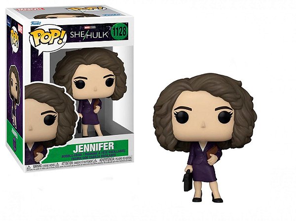 Funko Pop Marvel - She-Hulk Jennifer #1128 Vinil 9,5 cm Oficial Funko