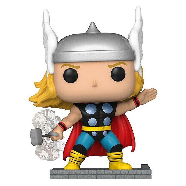 Funko Pop Marvel Comic Cover Thor - Classic 13 #63147 Vinil 9,5 Cm Oficial Funko Vinil 9,5 cm Ofi...