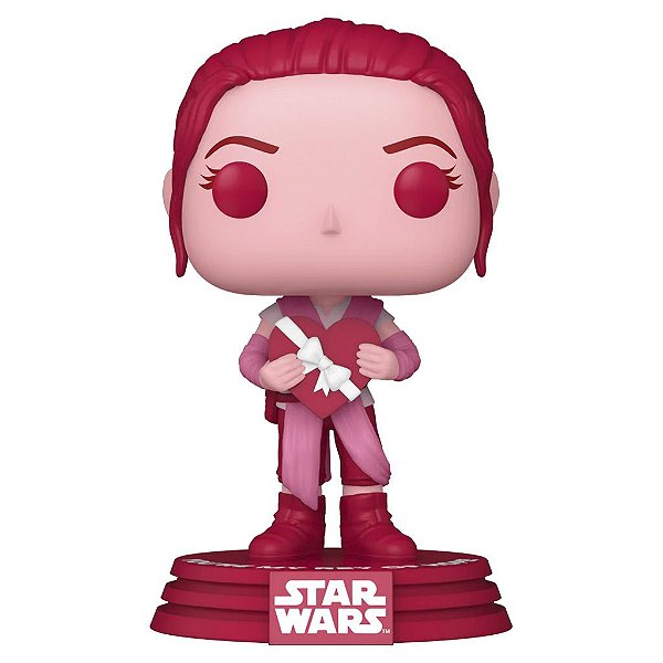Funko Pop Star Wars - Valentines Rey #588 Vinil 9,5 Cm Oficial Funko Vinil 9,5 cm Oficial Funko