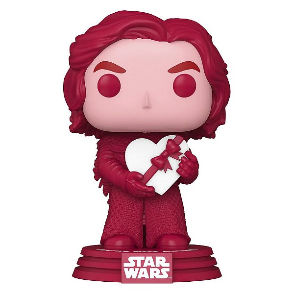 Funko Pop Star Wars Valentines - Kylo Ren #591 Vinil 9,5 Cm Oficial Funko Vinil 9,5 cm Oficial Funko